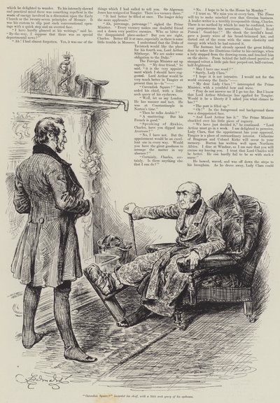 A Question of Diplomacy by Frederick Barnard